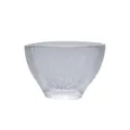 Tasse à thé japonaise minimaliste en verre texturé avec une finition transparente - 65ml / Transparent (Martelé Simple)