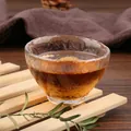 Japanese style hammered glass tea cup for Kung Fu tea, small clear glass drinking cup - Style 9 (KB001)
