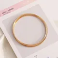 Multi-loop golden memory steel wire for DIY handmade jewelry bracelets and necklaces - 0.6mm Thickness 6cm Diameter / 10 Loops Pack / KC Gold