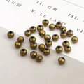 Antique bronze iron round spacer beads for DIY handmade jewelry making accessories - Approx. 500 Pieces (2.4mm) / Antique Bronze