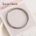 Silver-tone multi-loop memory steel wire for DIY bracelet and jewelry making - 0.6mm Thickness 6cm Diameter / 10 Loops Pack / Nickel