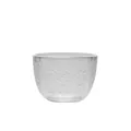 Minimalist textured frosted glass tea cup with elegant golden rim design for tea sets - Egg-shaped Tea Cup