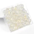 8mm iridescent jelly bubble round loose beads for DIY handmade jewelry crafting and decor - 8mm (Approx. 50 Pieces/Pack) / Aurora Fancy Jelly Bubble