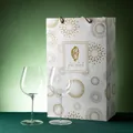 Elegant ultra-thin crystal wine glass gift set with gold-patterned gift bag - Ultra-Thin Style A / Gift Box