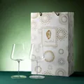 Set mit zwei ultradünnen Kristall-Weingläsern und einer hochwertigen Gold-Geschenkbox - Ultradünner Stil B / Geschenkbox