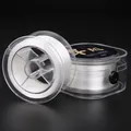 Clear flat crystal elastic beading thread for DIY bracelet and jewelry making projects - 0.2mm 200m / White