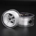 Clear flat spandex crystal elastic string for DIY beading and jewelry making - 1.0mm 60m / White