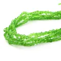 Vibrant translucent green millefiori glass flower beads for handmade DIY jewelry crafts - 45 Pieces/Pack / Green