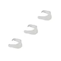 Set mit drei Edelstahl-Anhänger-Ösen für DIY-Halsketten und Armbänder Schmuckherstellung - Anhängeröse / 3x7mm 50 Stück/Packung