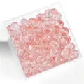 8mm pink and clear jelly bubble beads in a clear box for DIY jewelry making crafts - 8mm (Approx. 50 Pieces/Pack) / Pink Double Color Gradient Bubble