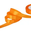 Orange satin ribbon for DIY handmade rose flowers and craft accessories - Orange Red
