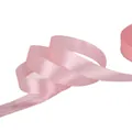 Premium soft pink satin ribbon for DIY handmade flowers and craft gift decoration - Light Pink