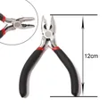 12cm professional jewelry needle-nose pliers for handmade DIY crafts - Mini Steel Pliers (#10)
