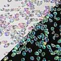 Perle di vetro cangianti a forma di petalo di tulipano per gioielli fai-da-te bicolore - 50 Pezzi/Confezione / Colorato Importato