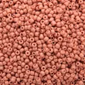 Peach coral glass seed beads for DIY jewelry making accessories. - 3mm 30g/Pack Approx 1000 Pieces / Dusty Pink