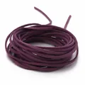 Deep purple 3mm faux suede Korean velvet cord coil for DIY jewelry making crafts - 1 Meter/Pack (2.8mm) / Deep purple
