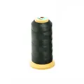Premium black non-elastic nylon thread spool for professional pearl jewelry and beading - 3 Strands (0.25mm) Approx. 700m / Black
