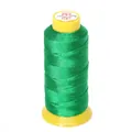 High quality green non-elastic nylon jewelry thread 210D 9 strands for bead stringing - 6 Strands (0.5mm) 480 Yards / Green