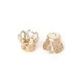 KC gold alloy flower bead caps 5x6mm for DIY jewelry making accessories 200pcs pack - Openwork Flower Holder / 200 Pieces/Pack (5x6mm) / KC Gold