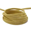 Premium 3mm yellow faux suede cord for DIY jewelry making and dreamcatcher materials - Approx. 2.5MM 1m/Pack / Milk Tea (A038#)