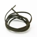 Cordón de gamuza sintética marrón oscuro para creación de joyas y accesorios hechos a mano - 3mm 1 metro/paquete / Café