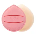Piumino per cipria ALYAN rosa e beige a forma di goccia per fondotinta impeccabile - Sacchetto Individuale / Rosa