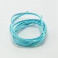 Cordón de gamuza azul claro de alta calidad para creación de joyas y accesorios DIY - Azul Lago