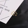 Set di distanziatori a fiore in ferro dorato per componenti di gioielleria fai-da-te - 6mm (1000 Pezzi/Confezione) / Oro