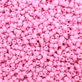 Opake makronenrosa Glasperlen für DIY Schmuckherstellung Handwerk - Rosa