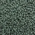 Hochwertige matte petrolgrüne Glasperlen für die DIY Schmuckherstellung und Handwerk. - Dunkelzyan