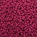 Professionelle fuchsia pinke lackierte Glasperlen für DIY handgemachten Schmuck Handwerk - Tiefes Rosenrot