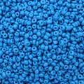 Himmelblaue Glasperlen für DIY-Schmuckherstellung Zubehör - Denim-Blau