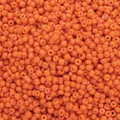 Lebhafte orangefarbene Glasperlen für handgemachten DIY-Schmuck und Bastelarbeiten - Orange