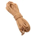 Durable 3-4mm tan core-spun cotton braided rope for DIY handmade jewelry accessories - Milk Coffee