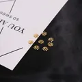 Copriperle a fiore dorate per creazione di gioielli fai-da-te - 7mm (500 Pezzi/Confezione) / Oro