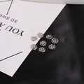 Copriperle a fiore in ferro argentato per la creazione di gioielli fai-da-te fatti a mano - 9mm (300 Pezzi/Confezione) / Argento