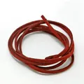 Cordón de ante rojo de primera calidad para la fabricación de joyas y accesorios de bricolaje - Granate