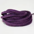 Cordón de gamuza de terciopelo coreano púrpura intenso para creación de joyas de bricolaje - Púrpura profundo