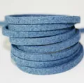 Cordón de ante azul premium para la creación de joyas DIY y proyectos de tejido - Azul Pálido
