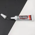 Adesivo multiuso B-6000 da 10ml con punta ad ago di precisione per gioielli fai-da-te - B-6000 (9ML)