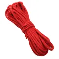Durable 4mm red core-spun braided cotton rope for handmade DIY crafts and home decor - China Red