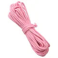 Pink 4mm core-spun braided cotton rope for handmade DIY crafts and home decor - Light Pink