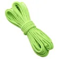 High-quality 4mm lime green cored cotton braided cord for DIY crafts and handmade accessories - Fluorescent Green