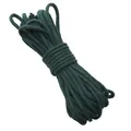 Dark green 4mm core-spun cotton braided rope for DIY crafts and home decorations - Dark Green