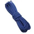 High-quality 4mm core-spun blue cotton rope bundle for DIY weaving and handmade crafts - Sapphire Blue