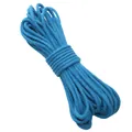 4mm blue core-spun braided cotton rope for DIY handicrafts and jewelry decoration - Teal