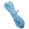 Light blue 4mm braided cotton rope bundle for DIY handmade crafts and jewelry decorations - Light Blue
