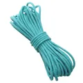 Premium 4mm turquoise braided cotton rope bundle for DIY handmade crafts and jewelry - Elegant Green