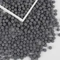 High quality textured dark grey ABS bayberry beads for DIY handmade hair accessory making - 100 Pieces/Pack (10mm) / Dark Gray