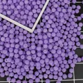 Purple textured ABS bayberry beads with holes for DIY jewelry and hair accessories - 100 Pieces/Pack (10mm) / Light Purple